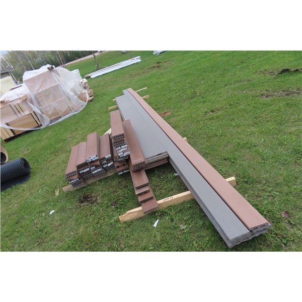Trex Composite Decking Material - Grey and Brown