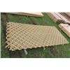 Image 1 : 3 Sheets of Treated Lattice 4' X 8'