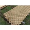 Image 2 : 3 Sheets of Treated Lattice 4' X 8'