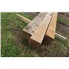 Image 3 : 3 X 6" X 6" Treated Beams - 2 X 16' Long and 1 X 8' Long