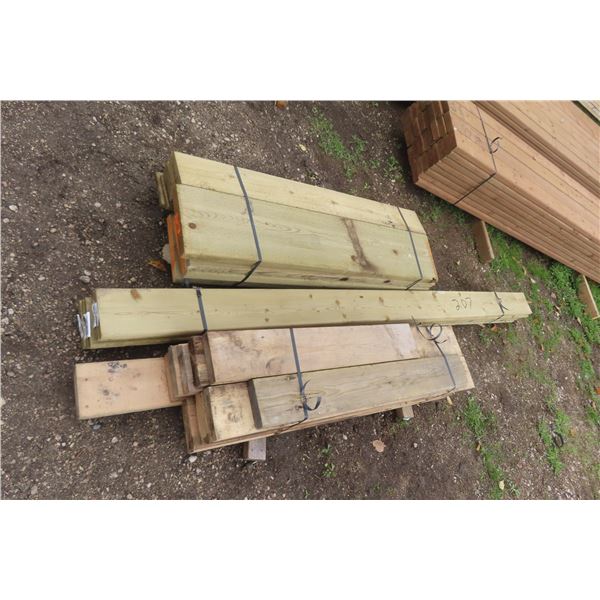 Treated Step Material - 2" X 6 Spruce/mix of Sizes