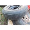 Image 4 : 2 Tires and Rims - 14" and 15"