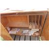 Image 3 : Wall Mount 2 Door Wood Shop Cabinet 34" X 19" X 45"