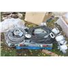 Image 1 : 2 X Metal Electrical Boxes, Bx Wire, Shut Off Control, Pot Lights/temporary Service Overhead Wire