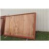 Image 1 : 10 X Cedar Fence Panels - 66" X 5'-06