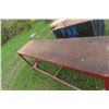 Image 3 : Metal Framed Shop Bench on Castors 90" X 20 1/2" X 32"