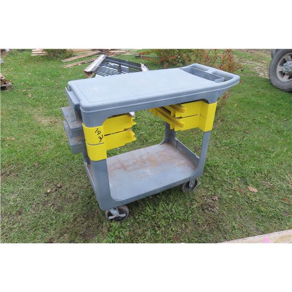 Rubber Maid Shop Cart