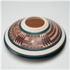 Image 2 : Bob Lansing Navajo Incised Pottery Vase with Wolf Motif