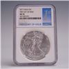 Image 1 : 2017 American Silver Eagle First Day One Dollar Coin NGC Graded MS 70