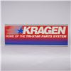 Image 1 : Kragen Tri-Star Parts System Plastic Display Sign with Pamphlet Holder