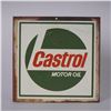 Image 1 : Castrol Motor Oil Tin Advertising Sign
