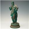 Image 1 : Patinated Metal Roman Soldier Sculpture