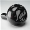 Image 4 : Native American Blackware Wedding Vase with Kokopelli Motif, Signed 1991