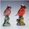 Image 1 : 2pc Stangl Pottery Cardinal Bird Figurines