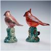 Image 2 : 2pc Stangl Pottery Cardinal Bird Figurines