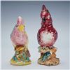 Image 2 : 3pc Stangl Pottery Cockatoos and Cardinal Bird Figurines