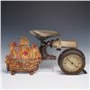 Image 1 : 4pc Cast Iron Scale Gauge and Ship Doorstop Grouping
