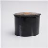 Image 2 : Oval Russian Lacquer Box with Village Dance Scene