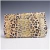 Image 2 : B. May Foldover Python Clutch Purse