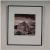 Image 1 : James A Swallow, B&W Photograph, Waiting till the Next, Signed