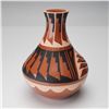 Image 1 : Polychrome Jemez Pottery Vase by N. Sandia