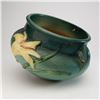 Image 2 : Roseville Pottery Hanging Planter, Zephyr Lily Pattern