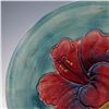 Image 2 : Moorcroft Pottery Bowl, Hibiscus Pattern