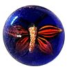 Image 2 : A small card of studio artist glass buttons