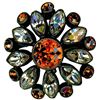 Image 2 : A card of division three "Glitz" jeweled buttons