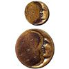 Image 1 : A pair of division one Moon and star buttons