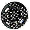 Image 3 : A partial card of assorted steel buttons.