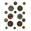 Image 1 : A small card of division one steel cup buttons