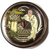 Image 1 : A division one hand painted pearl scene button