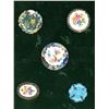 Image 1 : A small card of division one enamel buttons
