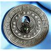 Image 1 : A division three pierced metal scarab button