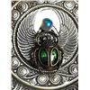Image 2 : A division three pierced metal scarab button