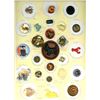 Image 1 : A card of division 1 & 3 assorted animal buttons