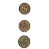 Image 1 : A small card of division one steel cup buttons