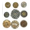 Image 1 : A small card of division one assorted buttons