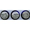 Image 2 : A Set of division three pewter pictorial buttons