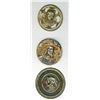 Image 1 : A small card of division one head buttons