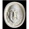 Image 1 : A division three carved white material pictorial button
