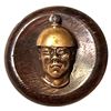 Image 2 : A pair of division one wood Asian themed buttons