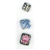 Image 1 : A small card of buttons from Japan