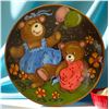 Image 1 : A division three hand painted lacquer button