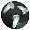 Image 1 : A division one hand painted wood button