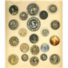 Image 1 : A card of division one assorted pictorial buttons