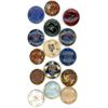 Image 2 : A small card of division one glass buttons