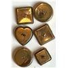 Image 5 : A small card of division three Mosaic buttons