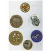 Image 1 : A small card of division one & three animal buttons
